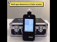 Цветной дисплей портативного газоанализатора O3 с фонариком