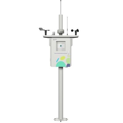 Industrial Ambient Air Emission Monitoring System With Multi-Gas Monitoring Real-Time Data Upload, And Outdoor Shield Protection