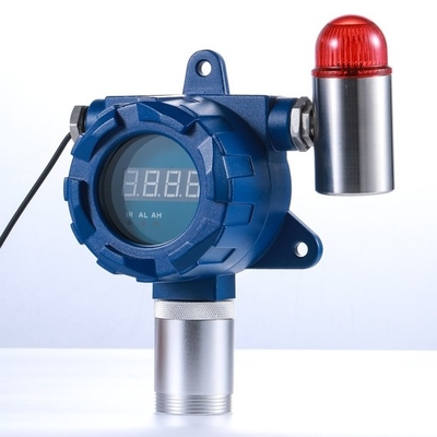 316 Stainless Fixed H2 Hydrogen Leak Gas Detector In Room 0-1000PPM