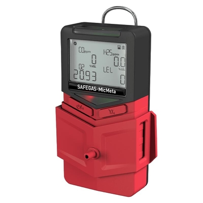 Multi Diffusion Type Co CH4 O2 H2s Gas Detector With Docking Station IP68 Degree