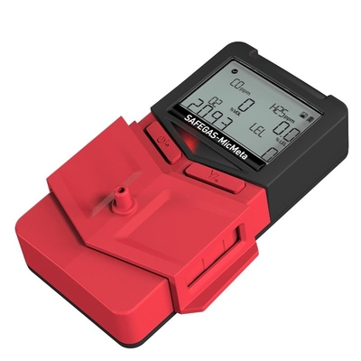 Multi Diffusion Type Co CH4 O2 H2s Gas Detector With Docking Station IP68 Degree