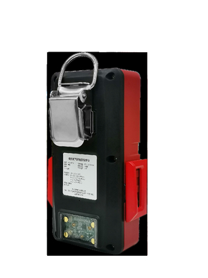 Safegas 6 In 1 Gas Detector O2 H2S CO LEL CO2 Multi Detect Red Portable Lightly For Industrial Use