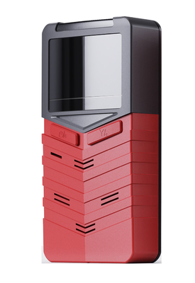 Portable Multi Gas Detector for Industrial Small Size and Light Weight Red Color