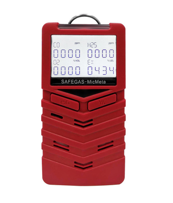 Handheld Gas Analyzer Lora And Bluetooth Wireless Connectivity For Monitoring H2S And NH3 Levels In Industrial Settings