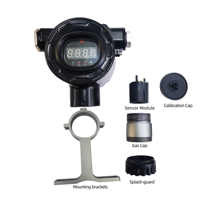 Safegas IP66/IP68 H2 CL2 Multiple Gas Detector Fixed Gas Detector Wireless Data Transmission