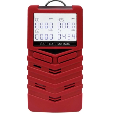 IP68 Rated Wireless Multi Gas Detector for Mining with Real Time Data Logging and Light Sound Vibration Alarm Type