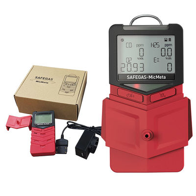Compact Multi Gas Detector with ID-Password Protection for Confined-Space Entry Inspection