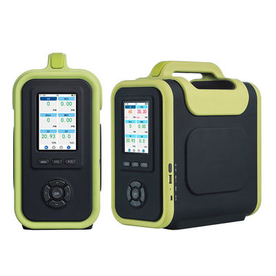 Portable Gas Analyzer with 1100°C Flue Gas Detection for CO SO2 NOX CO2 VOC Monitoring