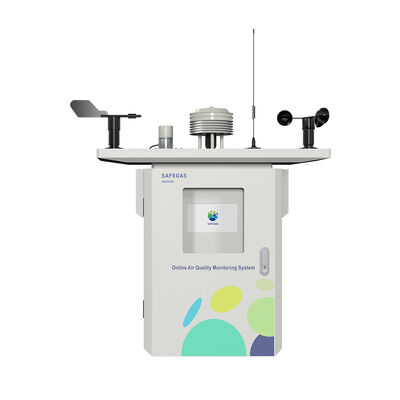 SAFEGAS AQD5000 High Resolution Ambient Air Quality Monitoring System for Industrial Outdoor Use with Real-time Monitoring