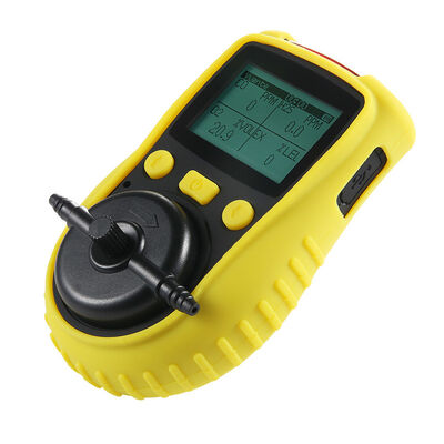 Portable Multi-Gas Detector with Diffusion Sampling, Ex ia IIC T4, and IP65 Protection