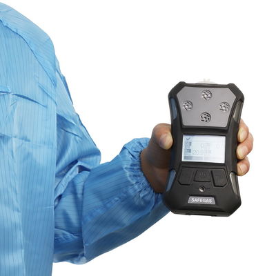 SAFEGAS Multi Gas Detector Portable Pump Suction Back Clip IECEX ATEX Explosion-Proof Certification