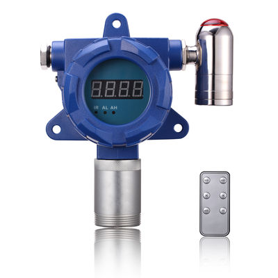 Industrial Waterproof Fixed NH3 Gas Detector With 24h Online Detection Sound Light Alarm Ip65 Protection In Warehouse