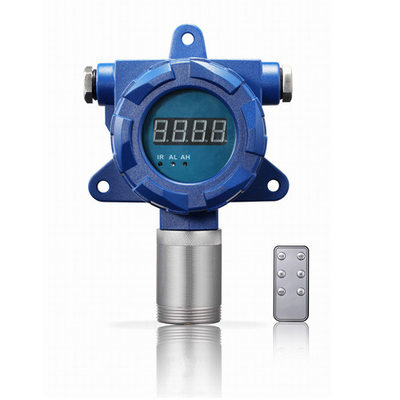 Industrial Waterproof Fixed NH3 Gas Detector With 24h Online Detection Sound Light Alarm Ip65 Protection In Warehouse