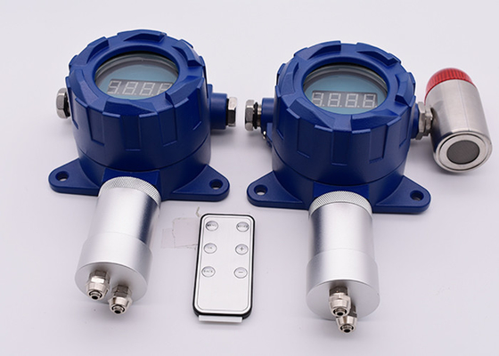 Wall Mounted Industrial High Accuracy Hydrogen H2 Gas Leak Detector For Battery Room