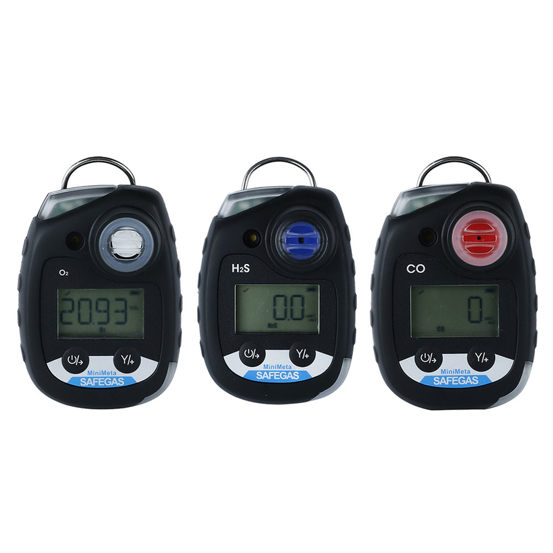 CO H2S O2 Single Gas Portable Gas Detector IECEx ATEX Certified With IP68 Safe Explosion Grade