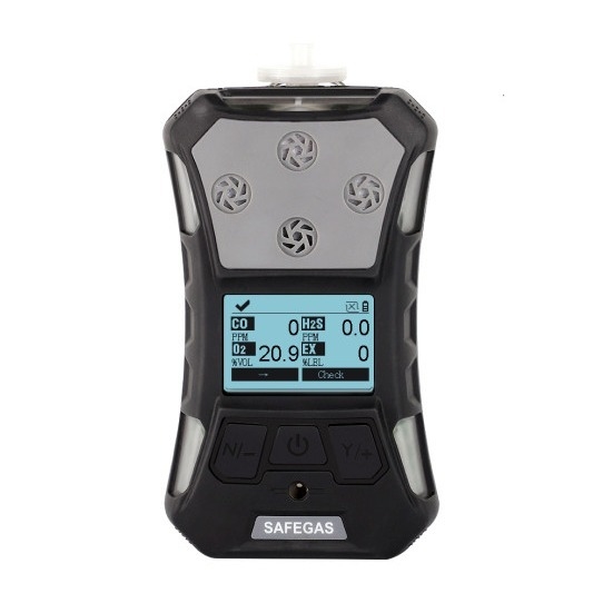 ATEX IECEx Certified CO Portable Gas Detector With Remote Upgrade 95db Alarm Over 15-Hour Battery