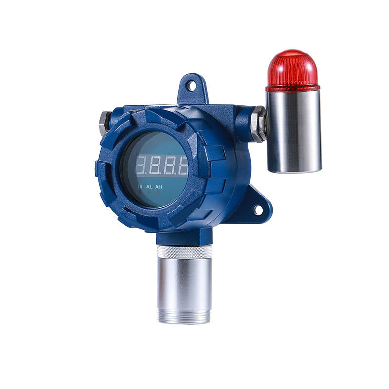 Fixed Gas Detector with Real-time Concentration Alarm and Sound Light Alarm for Acetylene C2H2 Leakage Monitoring in Welding Workshop